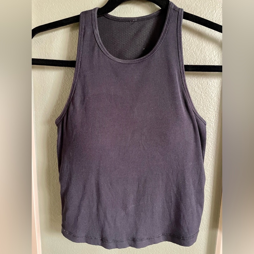 Vuori Pose Plyo Women's Rib Tank, Black, XS